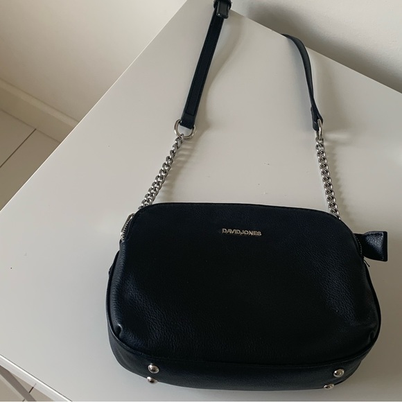 David jones faux leather crossbody bag - Picture 1 of 2